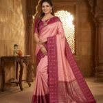 Wedding Pure Silk Saree (Blush)