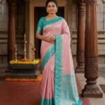 Wedding Pure Silk Saree (Clam Shell)