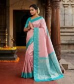 Wedding Pure Silk Saree (Clam Shell) - Image 2
