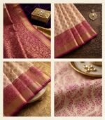 Wedding Pure Silk Saree (Lion) - Image 3