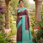 Wedding Pure Silk Saree (Rock)