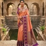 Wedding Pure Silk Saree (Terracotta)